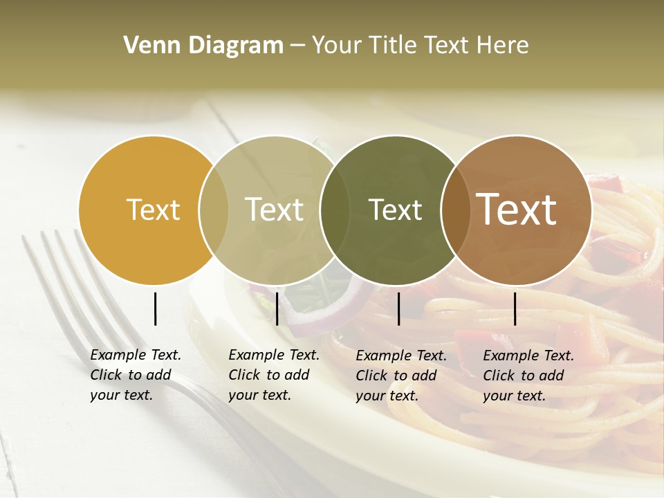 Pasta Olive Healthy PowerPoint Template