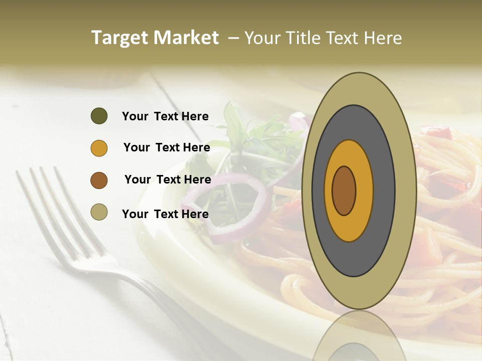 Pasta Olive Healthy PowerPoint Template