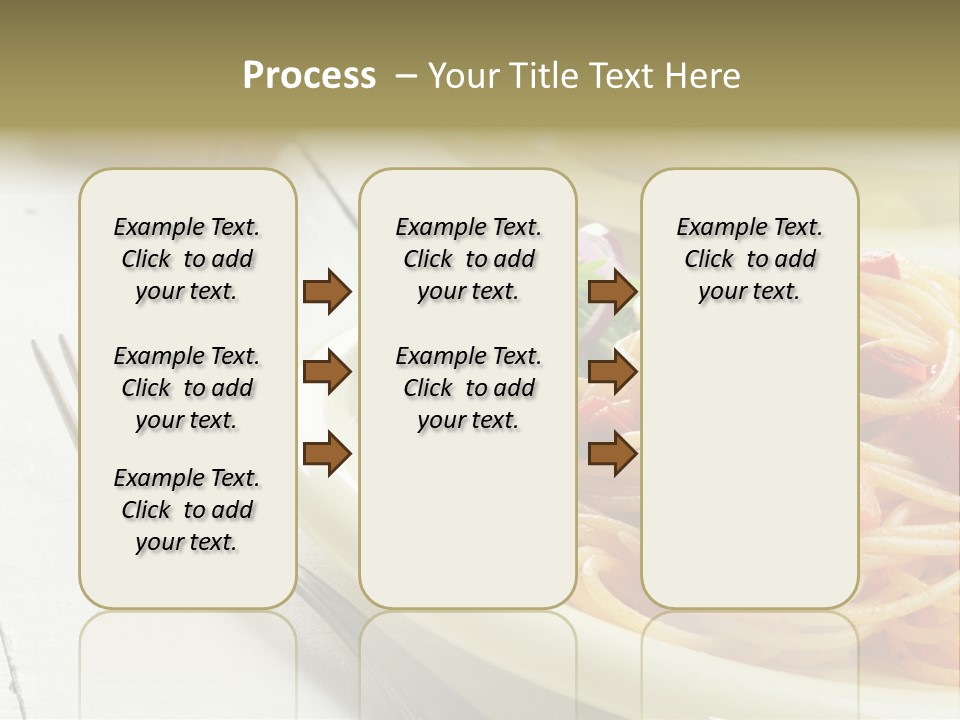 Pasta Olive Healthy PowerPoint Template