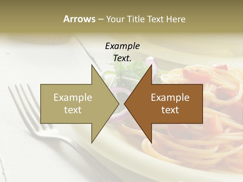 Pasta Olive Healthy PowerPoint Template