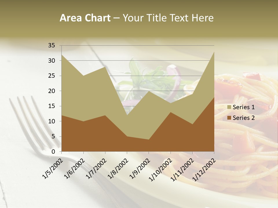 Pasta Olive Healthy PowerPoint Template