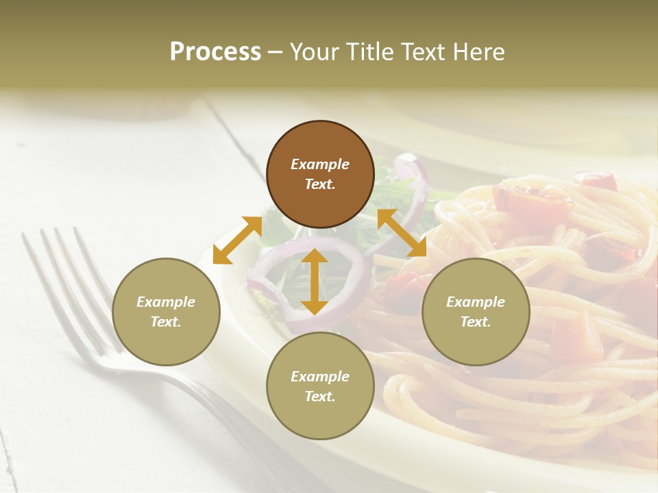 Pasta Olive Healthy PowerPoint Template
