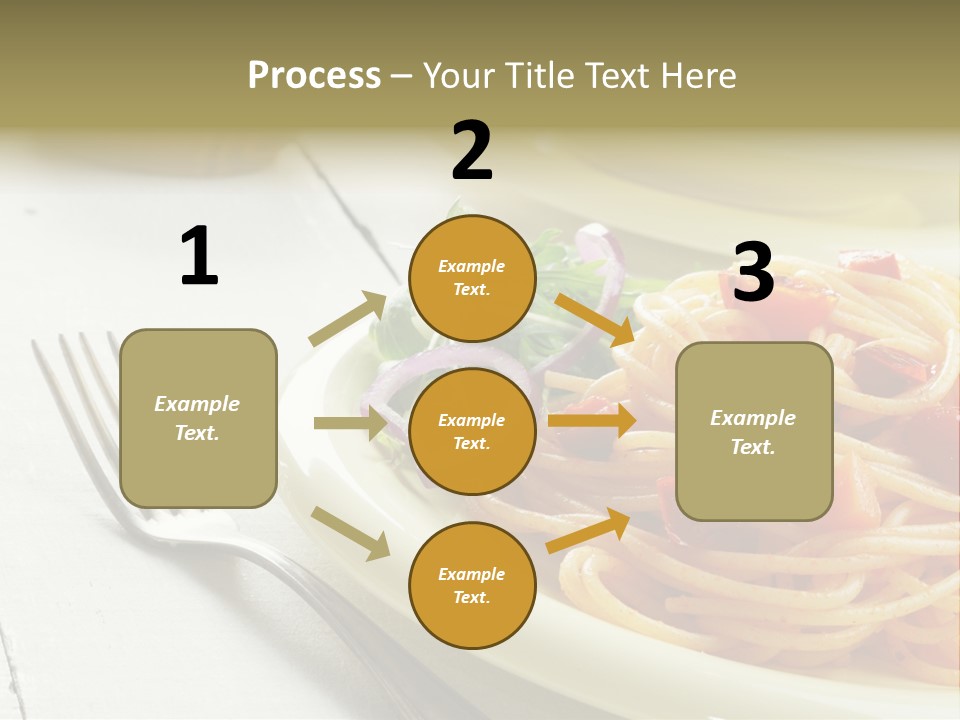 Pasta Olive Healthy PowerPoint Template