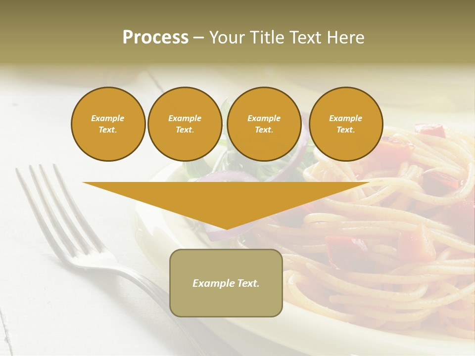 Pasta Olive Healthy PowerPoint Template
