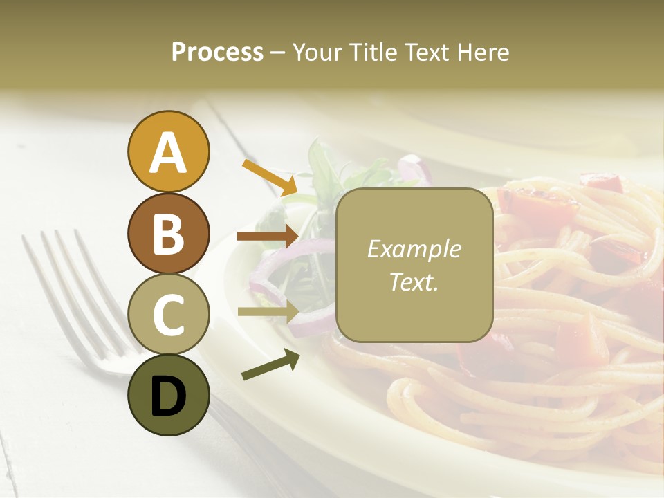 Pasta Olive Healthy PowerPoint Template