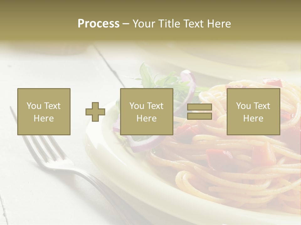 Pasta Olive Healthy PowerPoint Template