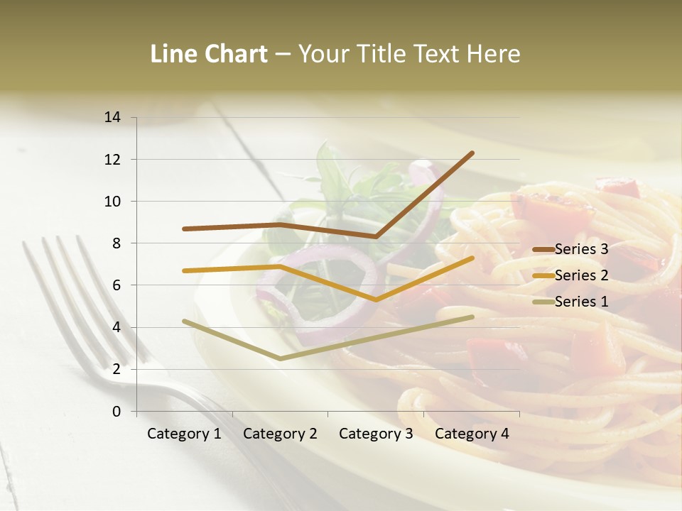 Pasta Olive Healthy PowerPoint Template