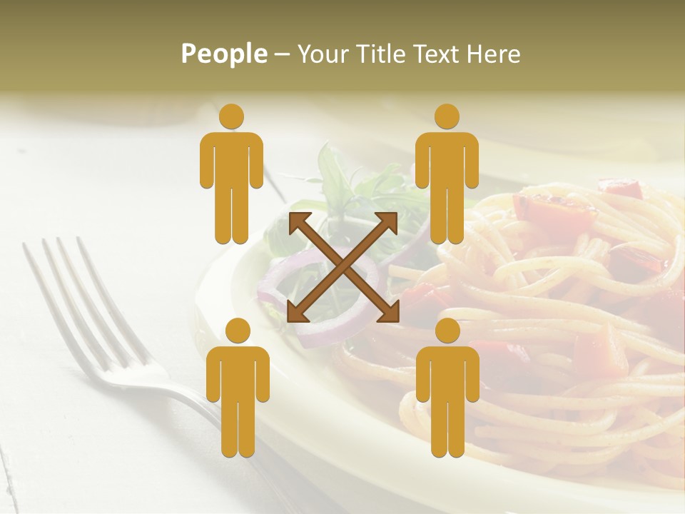 Pasta Olive Healthy PowerPoint Template