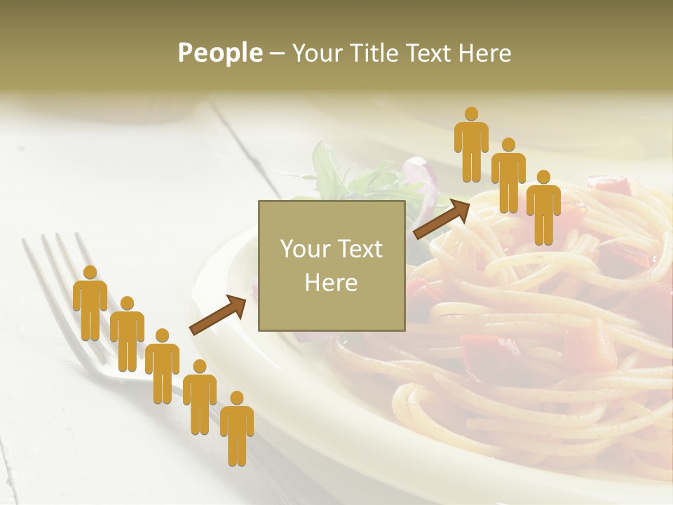 Pasta Olive Healthy PowerPoint Template