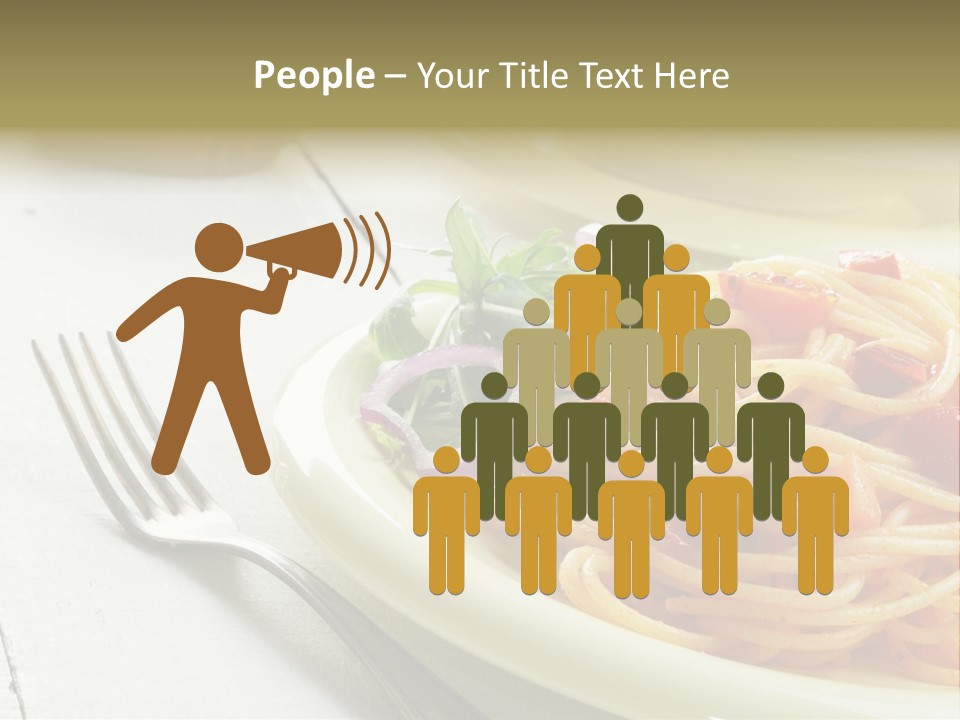 Pasta Olive Healthy PowerPoint Template