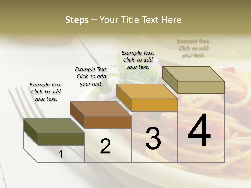 Pasta Olive Healthy PowerPoint Template