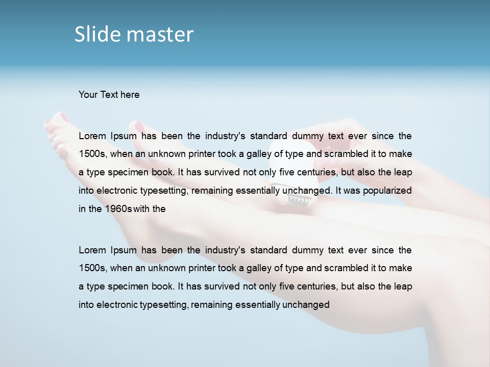 Spa Young Well PowerPoint Template