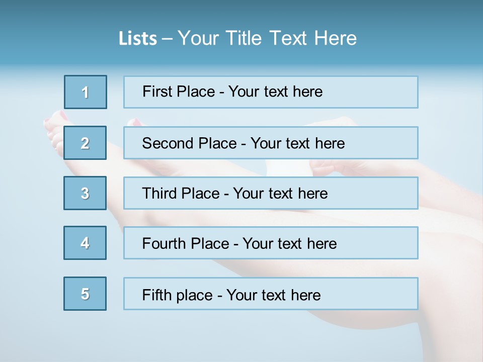 Spa Young Well PowerPoint Template