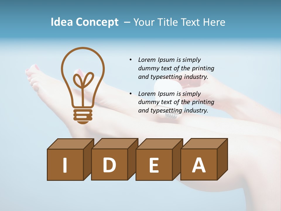 Spa Young Well PowerPoint Template