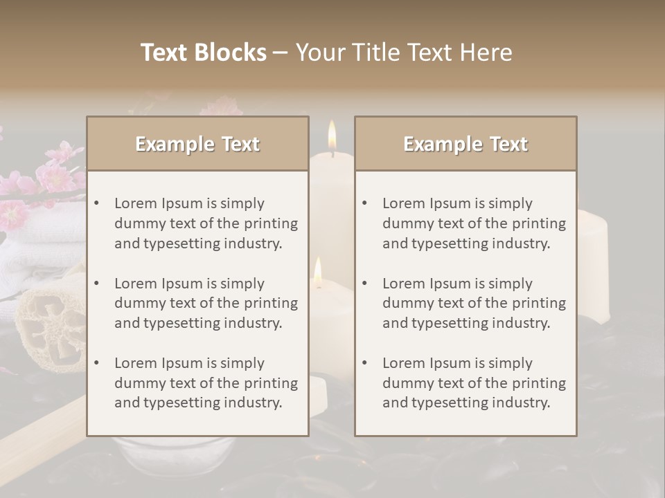 Rejuvenate Body Retreat PowerPoint Template