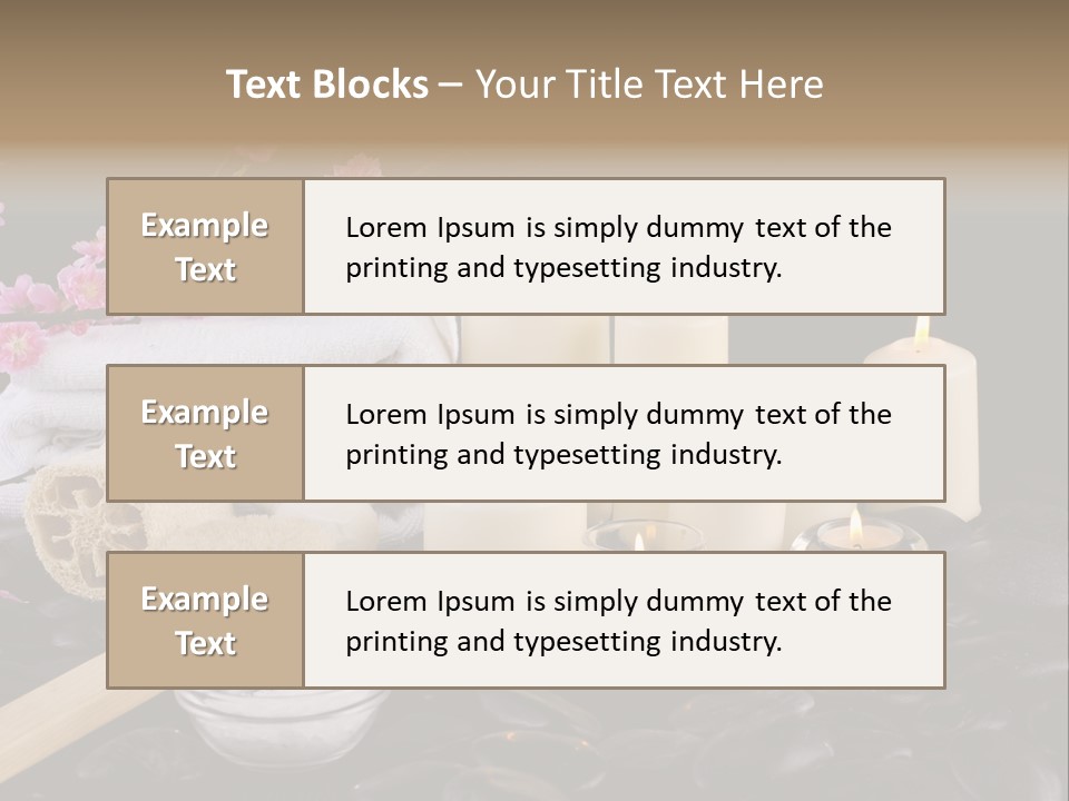 Rejuvenate Body Retreat PowerPoint Template