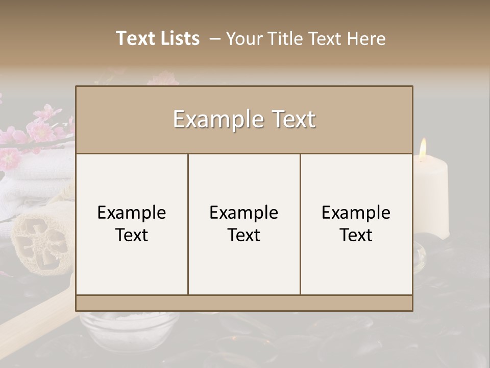Rejuvenate Body Retreat PowerPoint Template