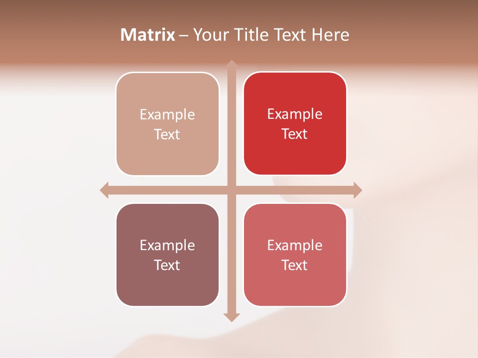 Portrait Woman Lipstick PowerPoint Template