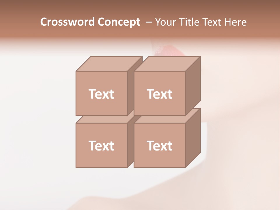 Portrait Woman Lipstick PowerPoint Template