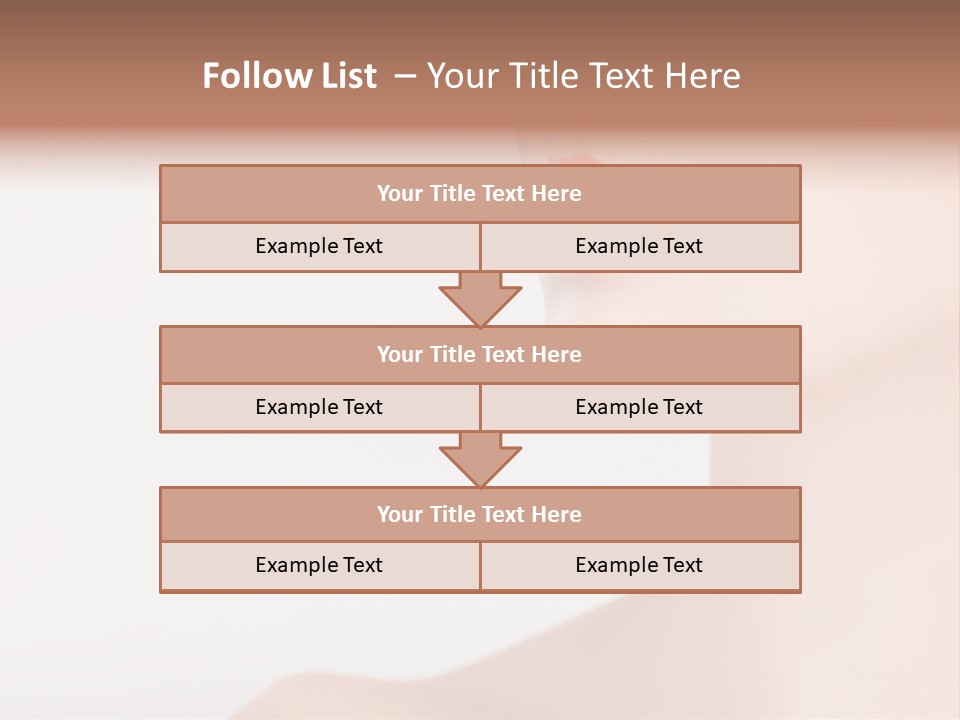 Portrait Woman Lipstick PowerPoint Template