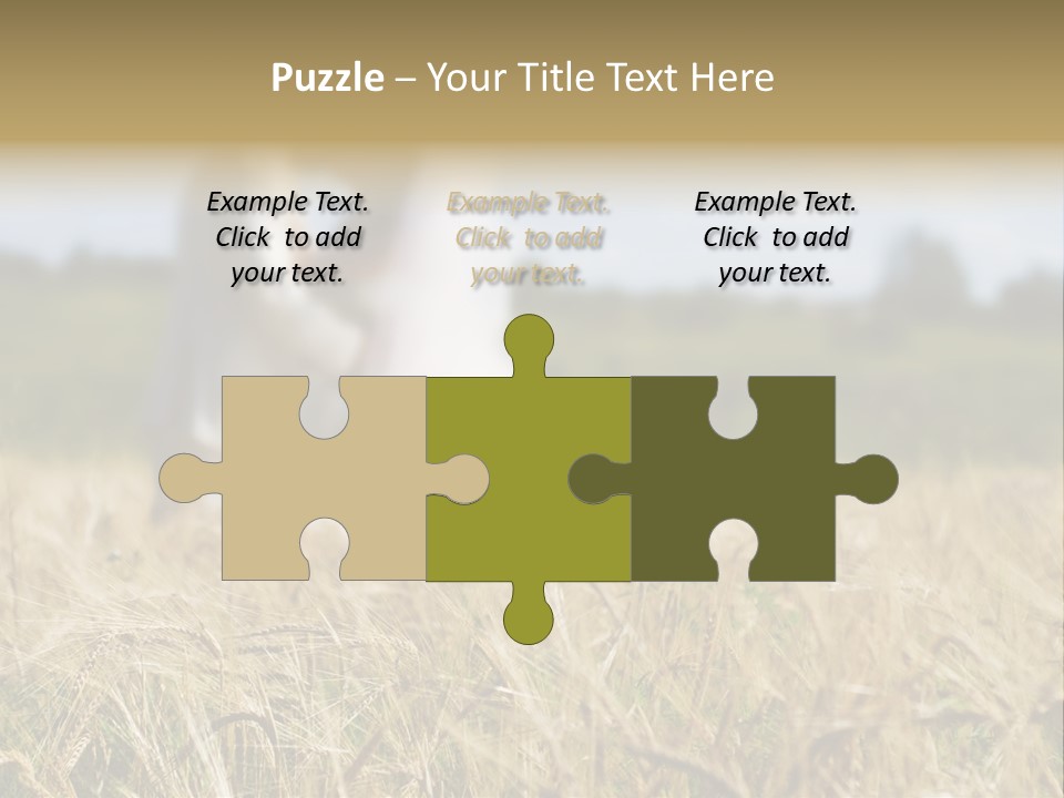 Golden Pet Beach PowerPoint Template