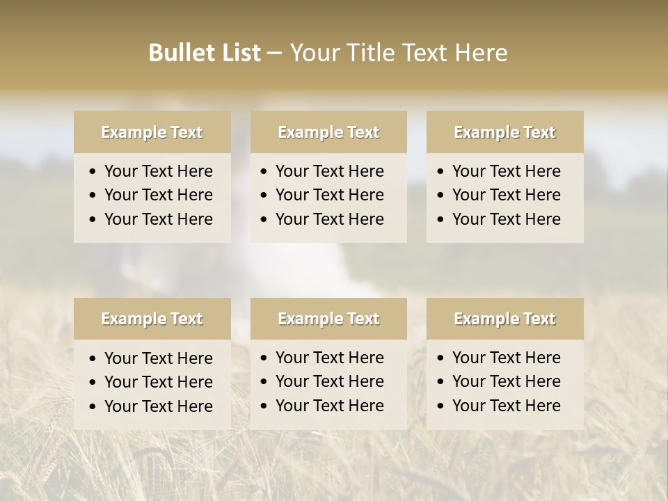 Golden Pet Beach PowerPoint Template