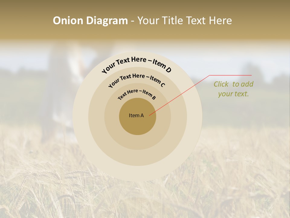 Golden Pet Beach PowerPoint Template