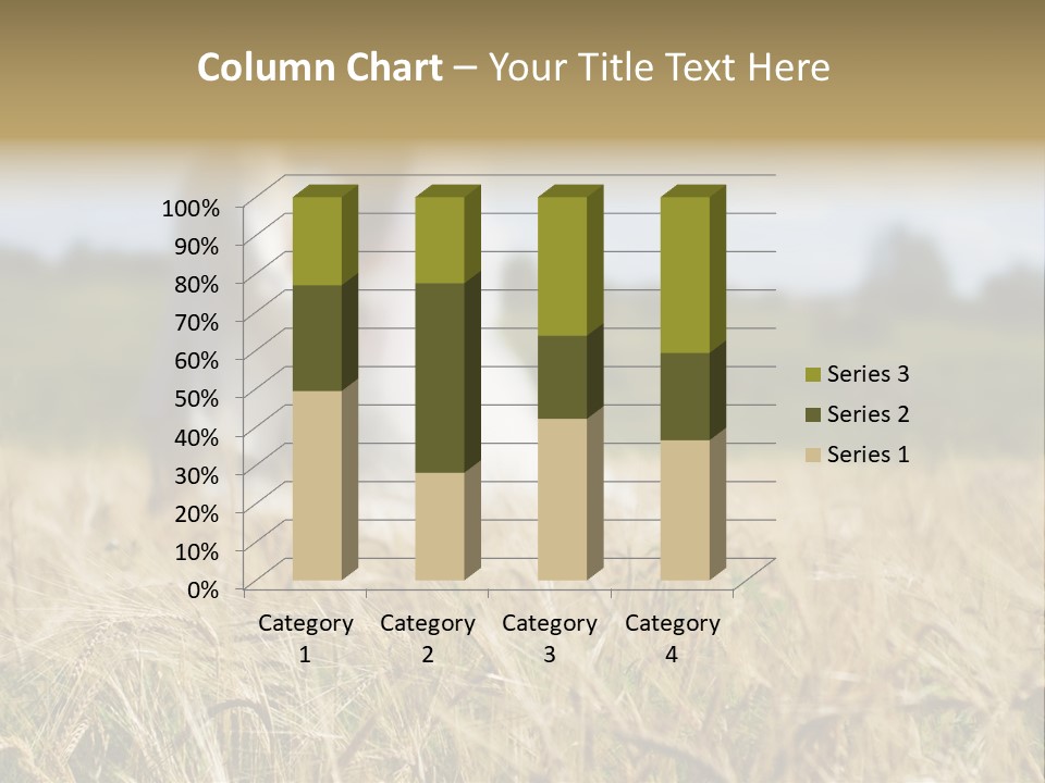 Golden Pet Beach PowerPoint Template