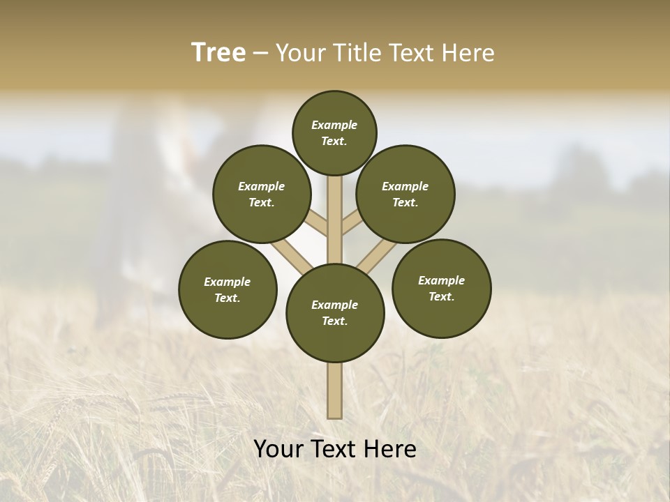 Golden Pet Beach PowerPoint Template