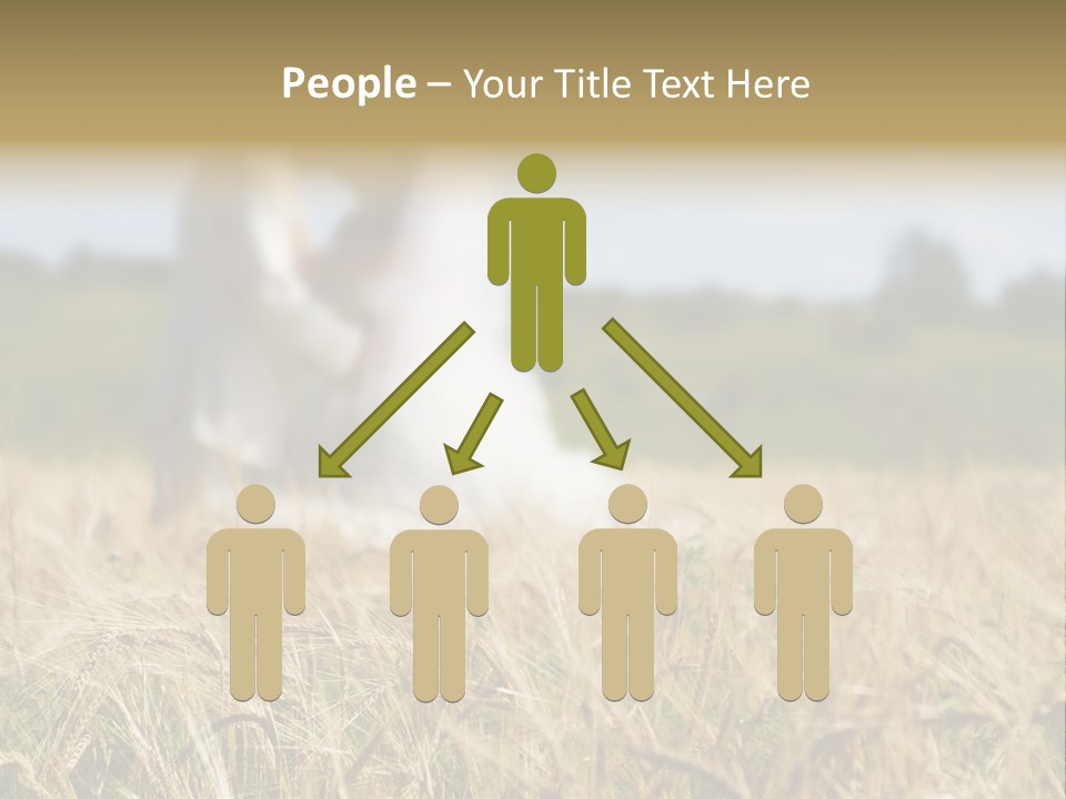 Golden Pet Beach PowerPoint Template