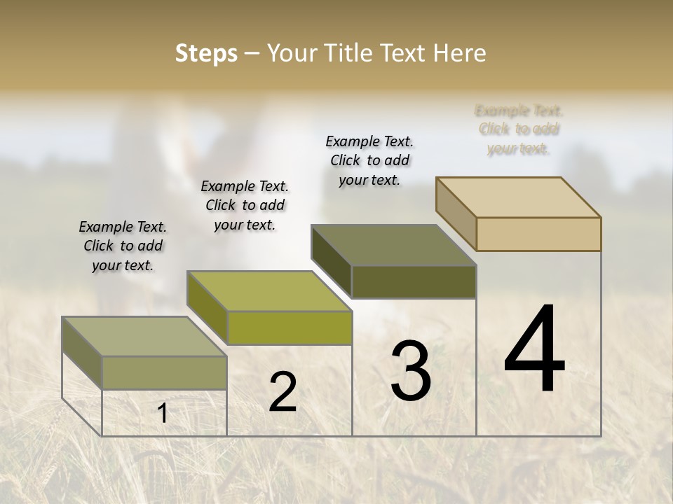 Golden Pet Beach PowerPoint Template