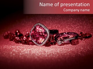 Romantic Bands Luxury PowerPoint Template