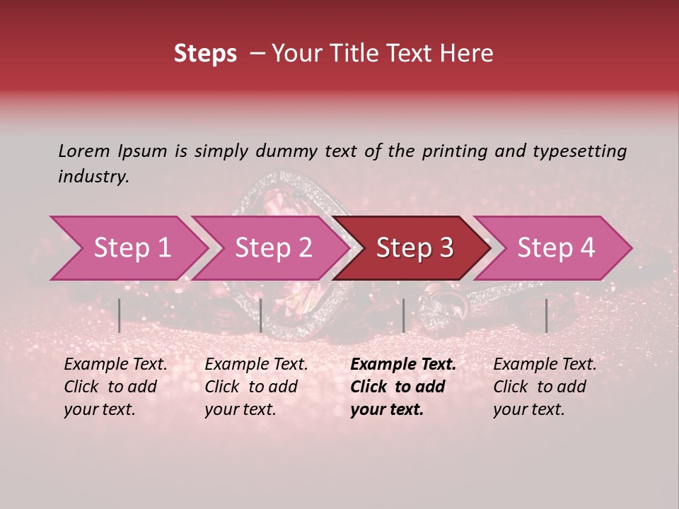 Romantic Bands Luxury PowerPoint Template