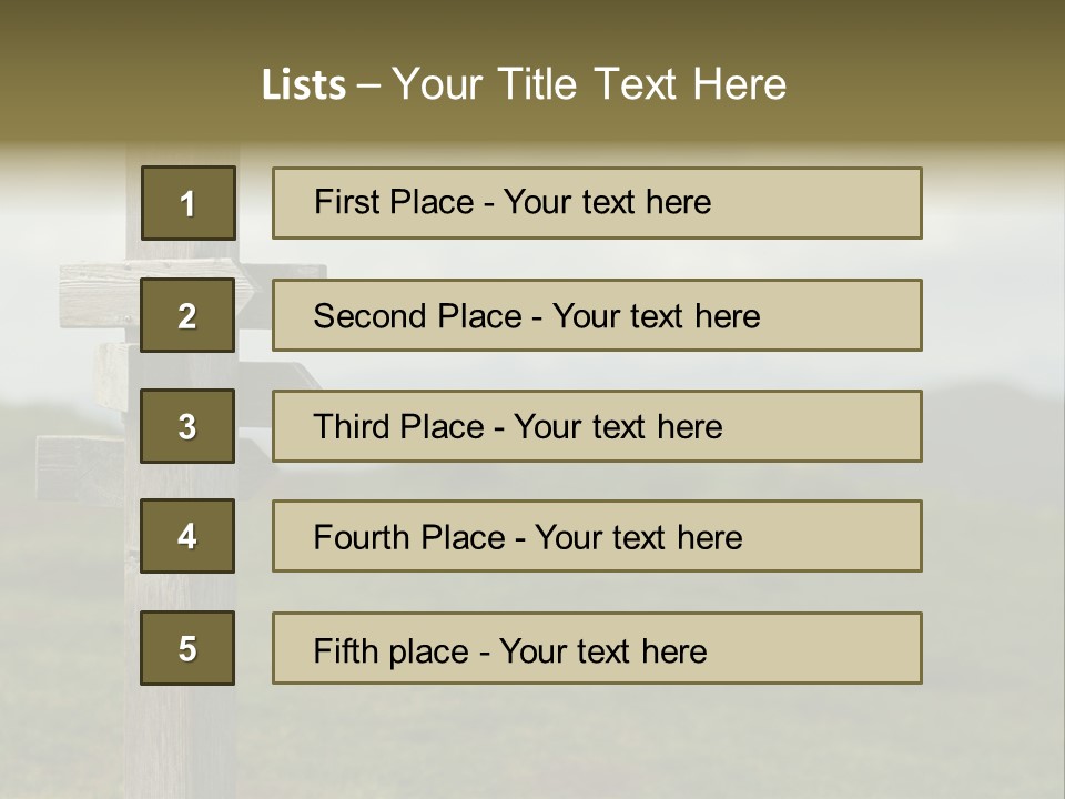 Tourism Outdoor Vacation PowerPoint Template