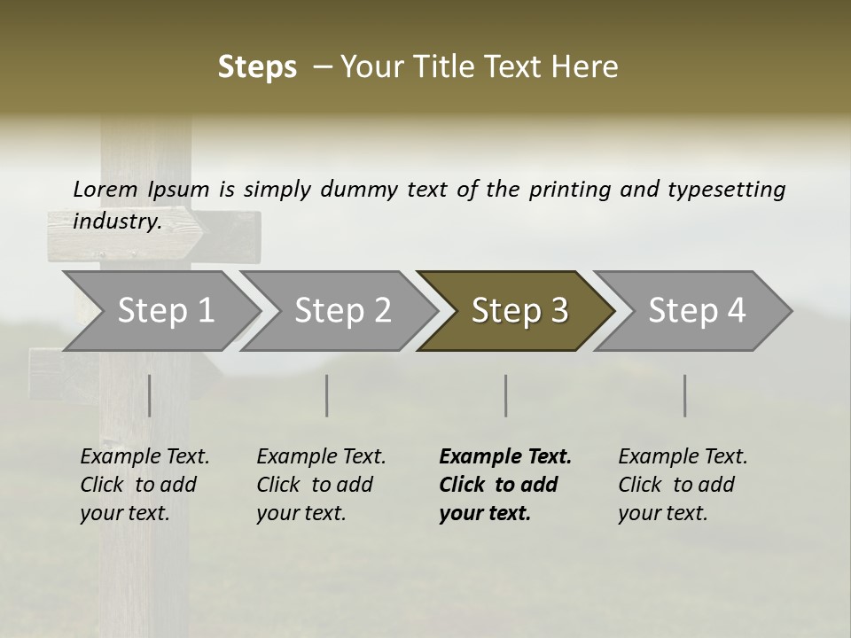 Tourism Outdoor Vacation PowerPoint Template