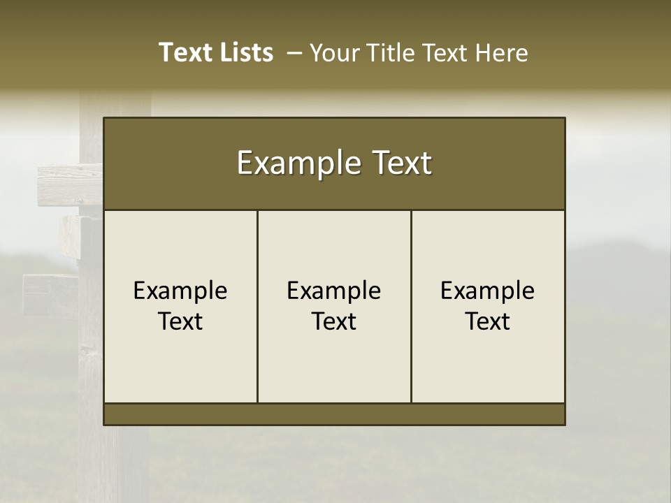 Tourism Outdoor Vacation PowerPoint Template