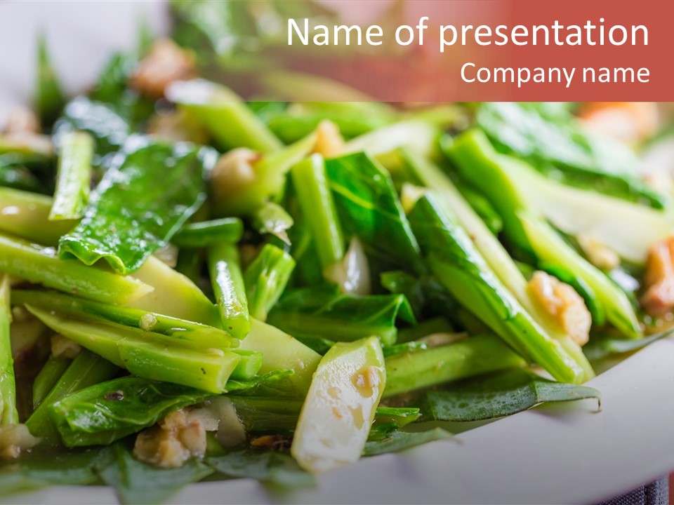 Chinese Delicious Diet PowerPoint Template