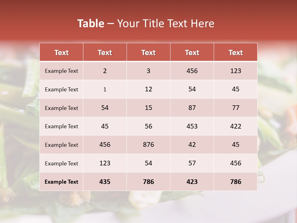 Chinese Delicious Diet PowerPoint Template