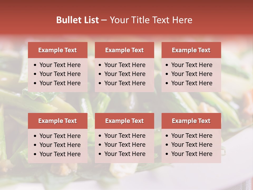Chinese Delicious Diet PowerPoint Template