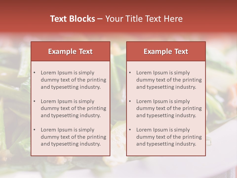 Chinese Delicious Diet PowerPoint Template
