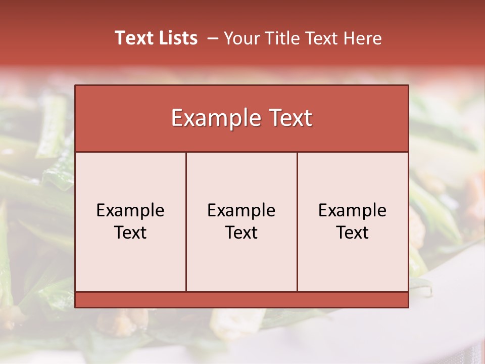 Chinese Delicious Diet PowerPoint Template