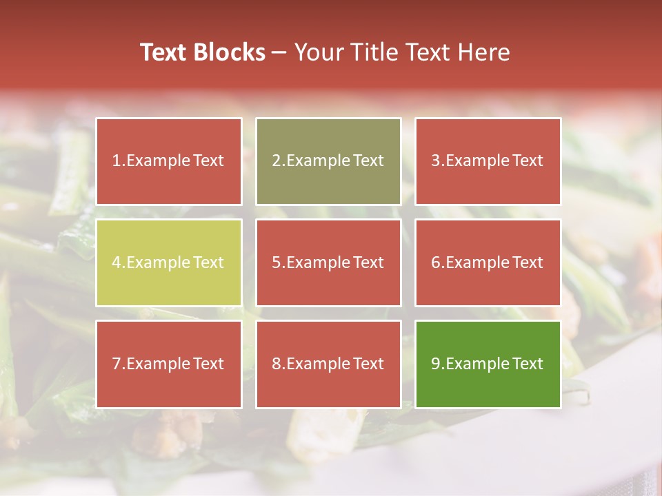 Chinese Delicious Diet PowerPoint Template