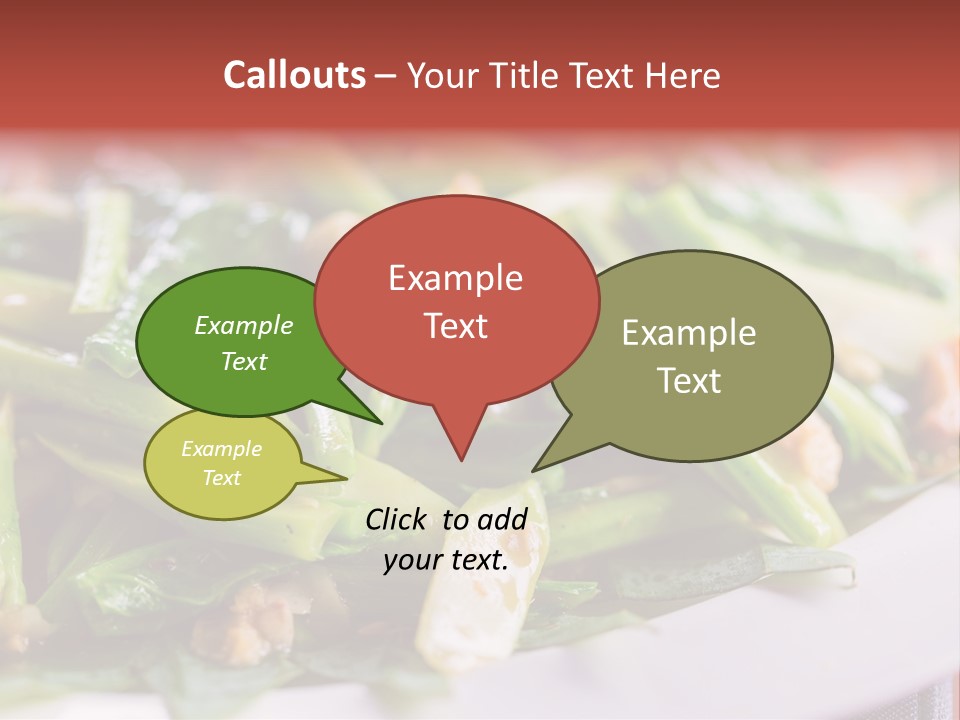Chinese Delicious Diet PowerPoint Template