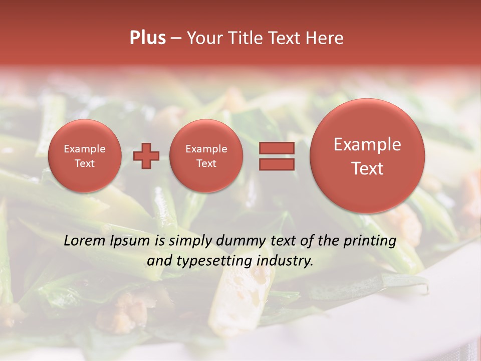 Chinese Delicious Diet PowerPoint Template