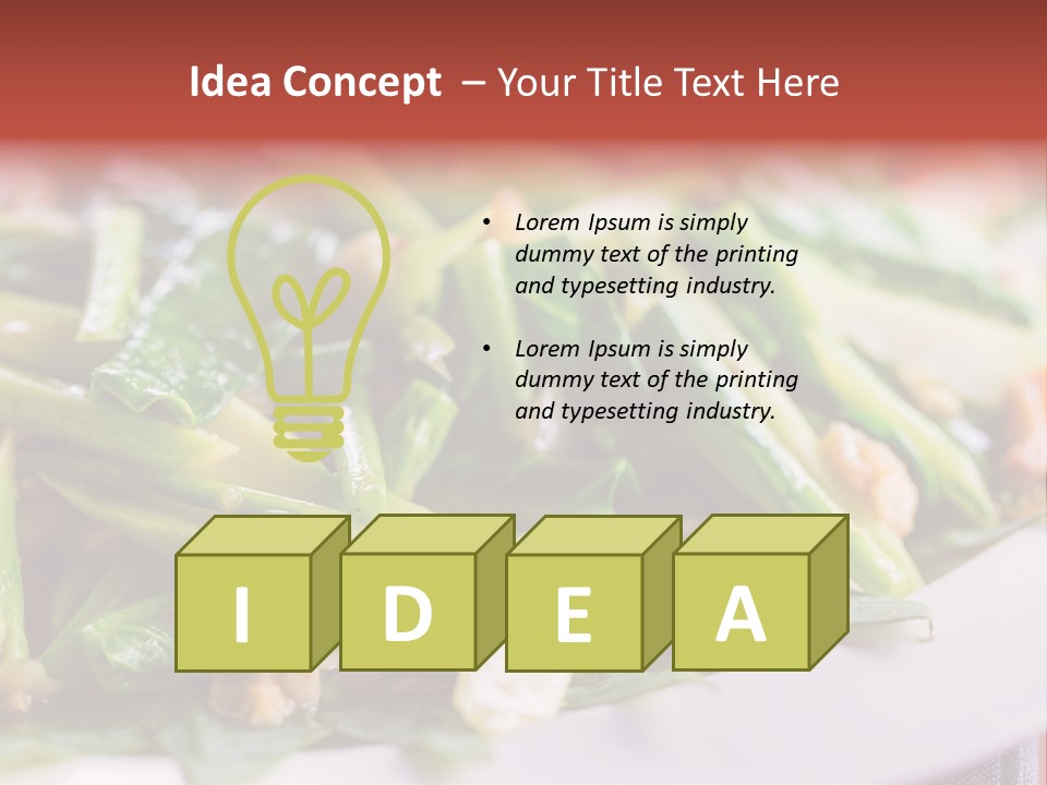 Chinese Delicious Diet PowerPoint Template