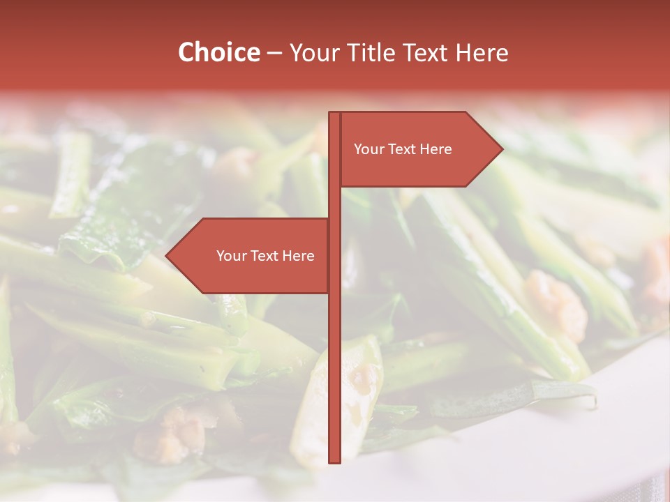 Chinese Delicious Diet PowerPoint Template
