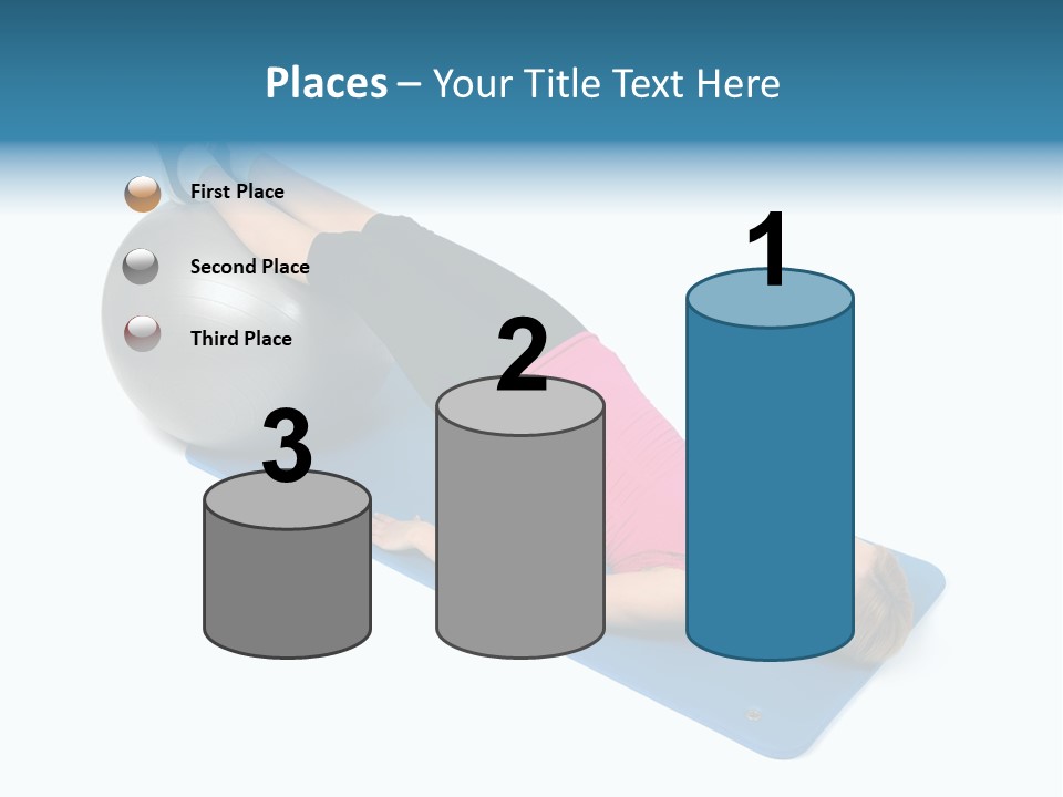 Ball Y White PowerPoint Template