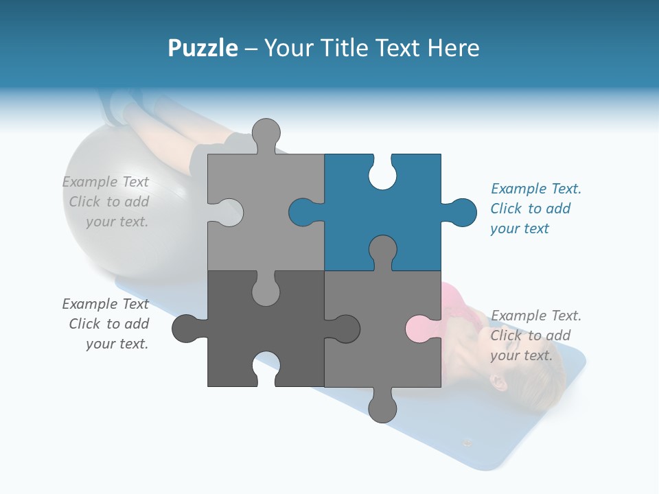 Ball Y White PowerPoint Template