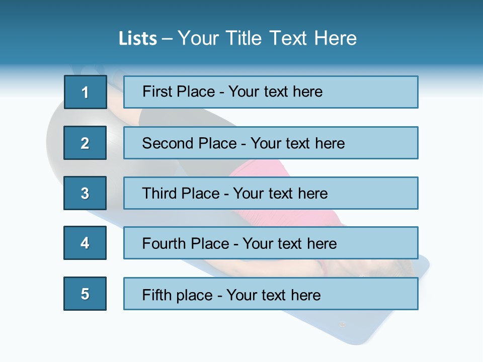 Ball Y White PowerPoint Template