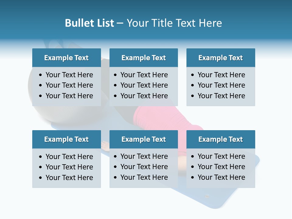 Ball Y White PowerPoint Template